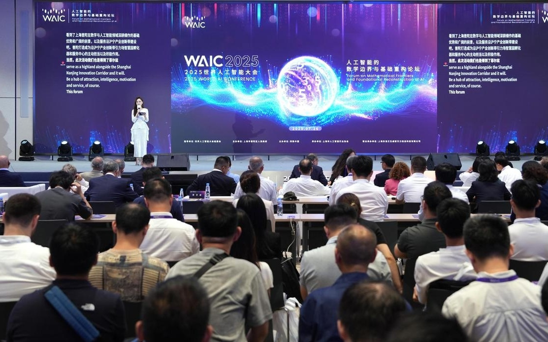 2025世界人工智能大会“人工智能的数学边界与基础重构论坛”举行
