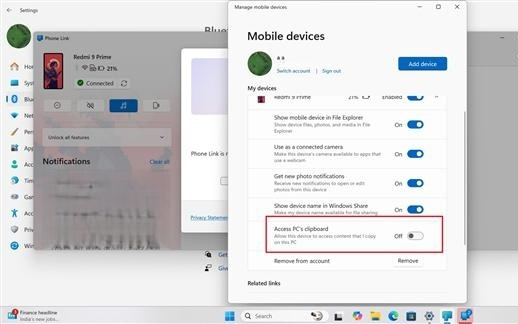 微软为Windows 11带来原生剪贴板同步！实测秒传输
