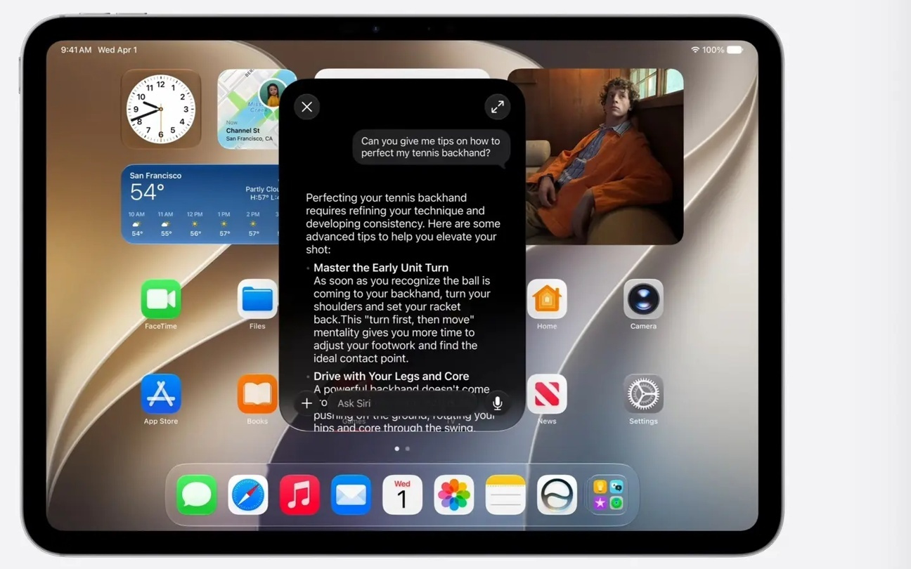 初探苹果iPadOS 27：应用启动提速30%、引入全新Siri AI
