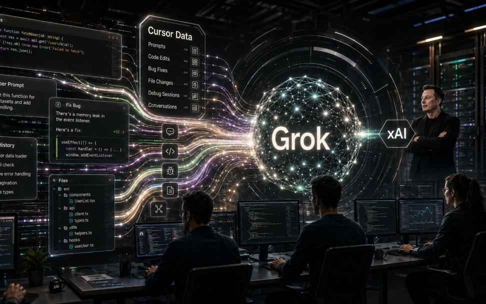 马斯克曝光Grok 5!1.5万亿参数,偷师Cursor狂练编程