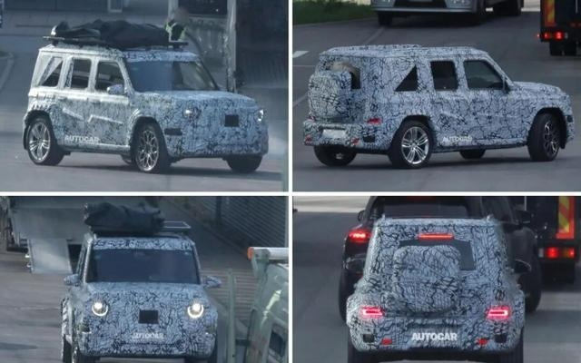 奔驰“小G”海外路试谍照曝光