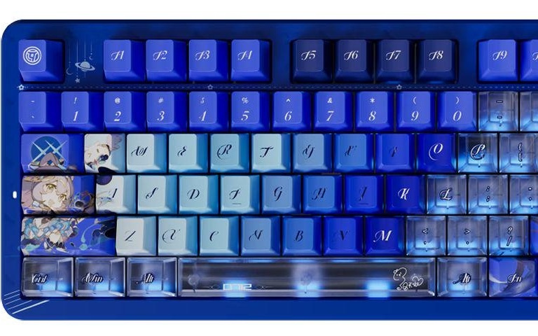 前行者×洛天依X87S键盘预售：限量712套，首发价399元