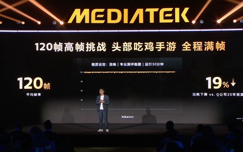 联发科发布天玑8500芯片