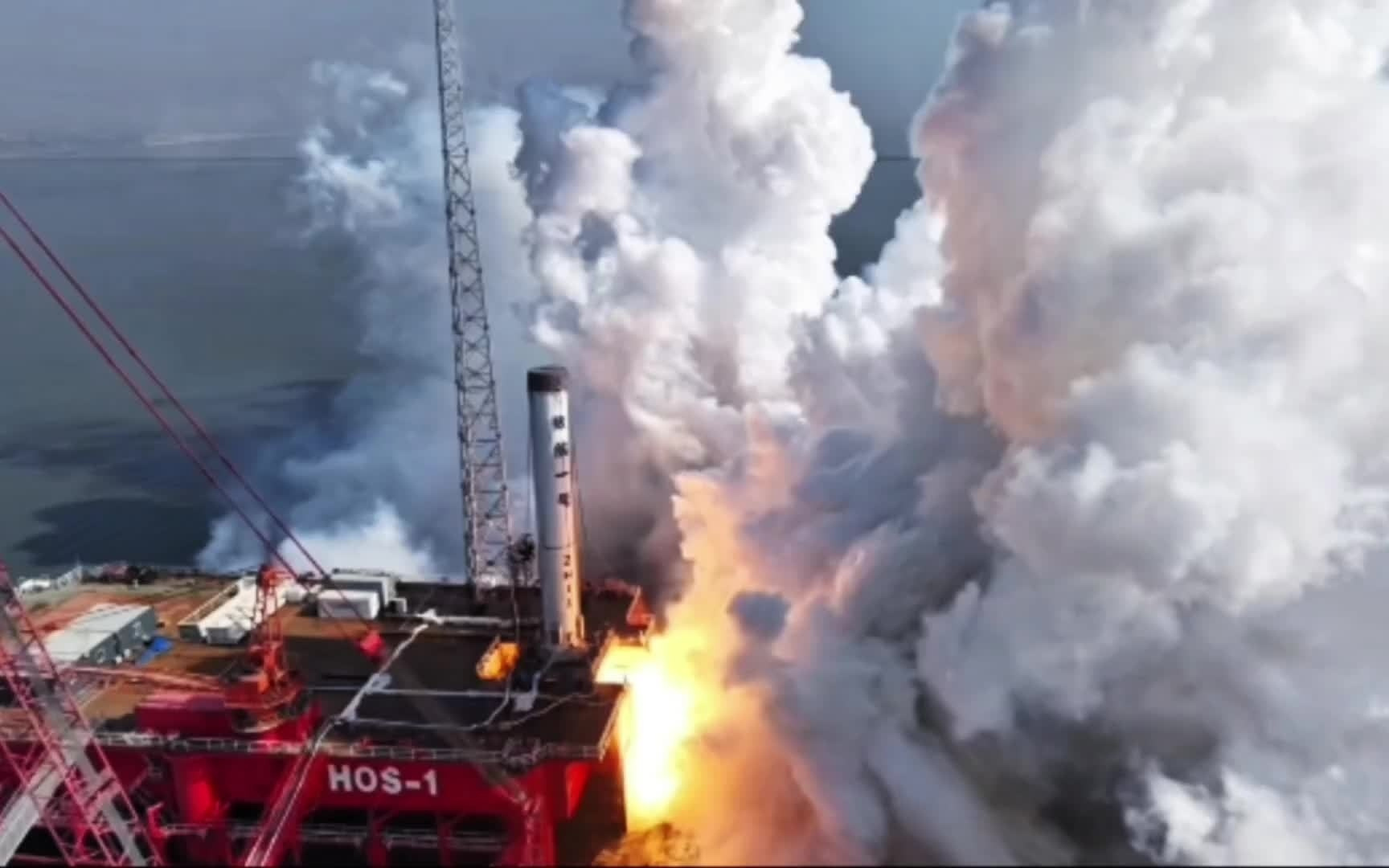 我国致航科技“致航一号”液体运载火箭一子级全系统试车圆满成功