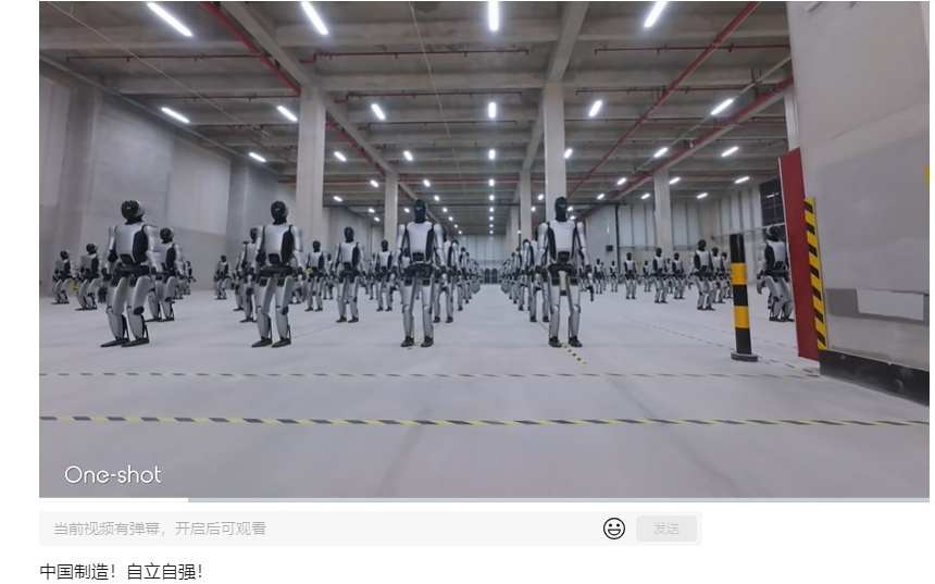 被质疑量产交付视频造假，优必选发一镜到底视频自证，称明年产能将达5000台