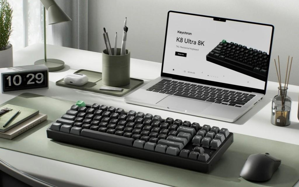 Keychron推出K2 / K8 Ultra 8K机械键盘:6层填充,Apex轴体