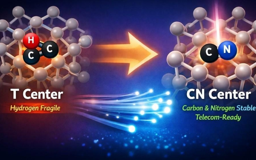 硅材料中发现新型量子“积木”