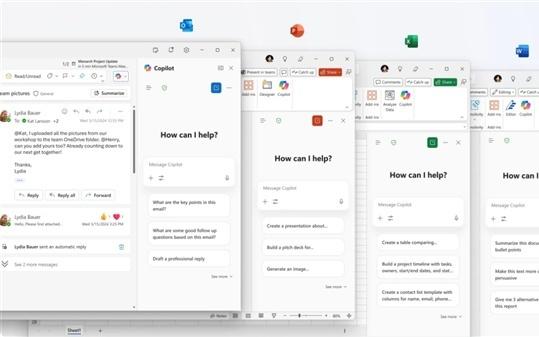 终究无可避免：微软将Copilot Chat添加到Office中