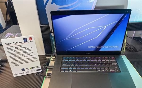 不足2kg的RTX 5090轻薄旗舰全能本!微星发布绝影16 AI+笔记本