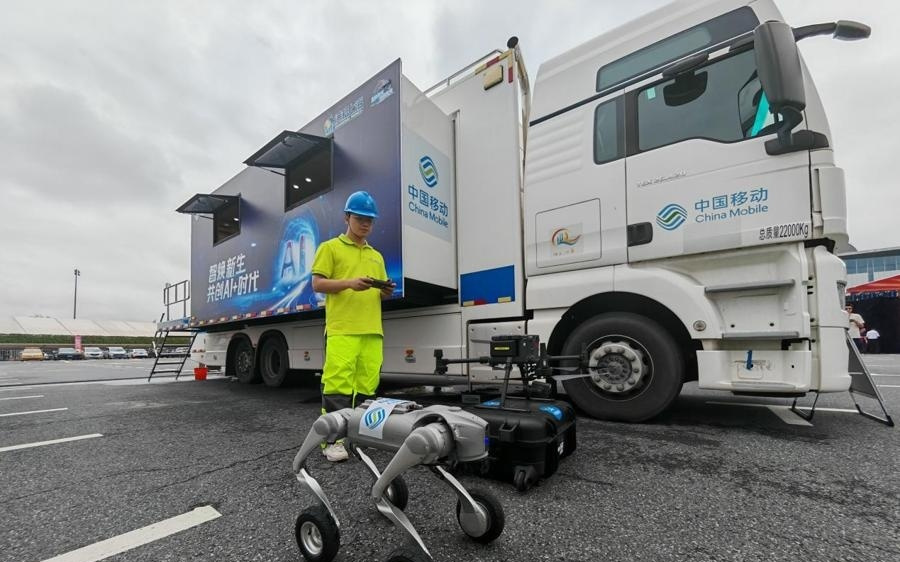 数字员工上线，5G新通话让中外沟通更顺畅……上海移动护航智慧进博|进距离