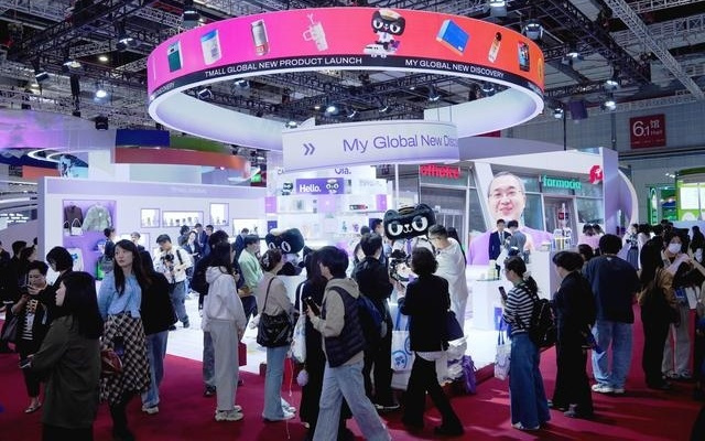 天猫国际海外新品牌亮相第八届进博会,首发超100款全球新品