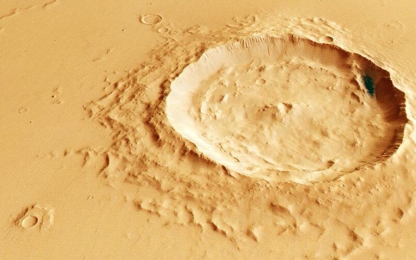 “火星快车号”发回震撼新图：强风如“喷砂机”雕刻红色星球