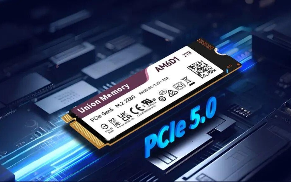 忆联推出首款消费级OEM PCIe 5.0 SSD AM6D1，DRAM-less 11GB/s