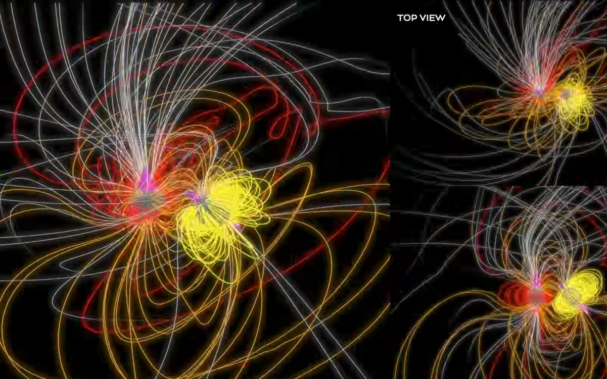 NASA超算还原中子星合并前7.7毫秒细节