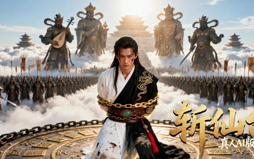 AI真人短剧斩仙台6天播放破亿背后：12人30天10万算力成本