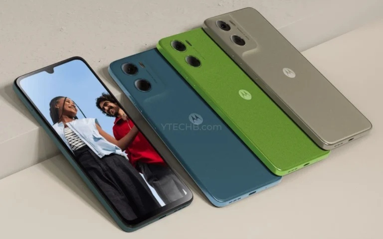 摩托罗拉 Moto G06 手机渲染图首曝：水滴屏、5100mAh 电池