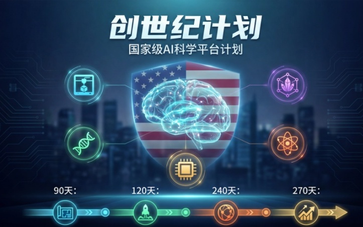 美国启动人工智能「创世纪计划」：打造AI版曼哈顿工程，270天就要见到效果
