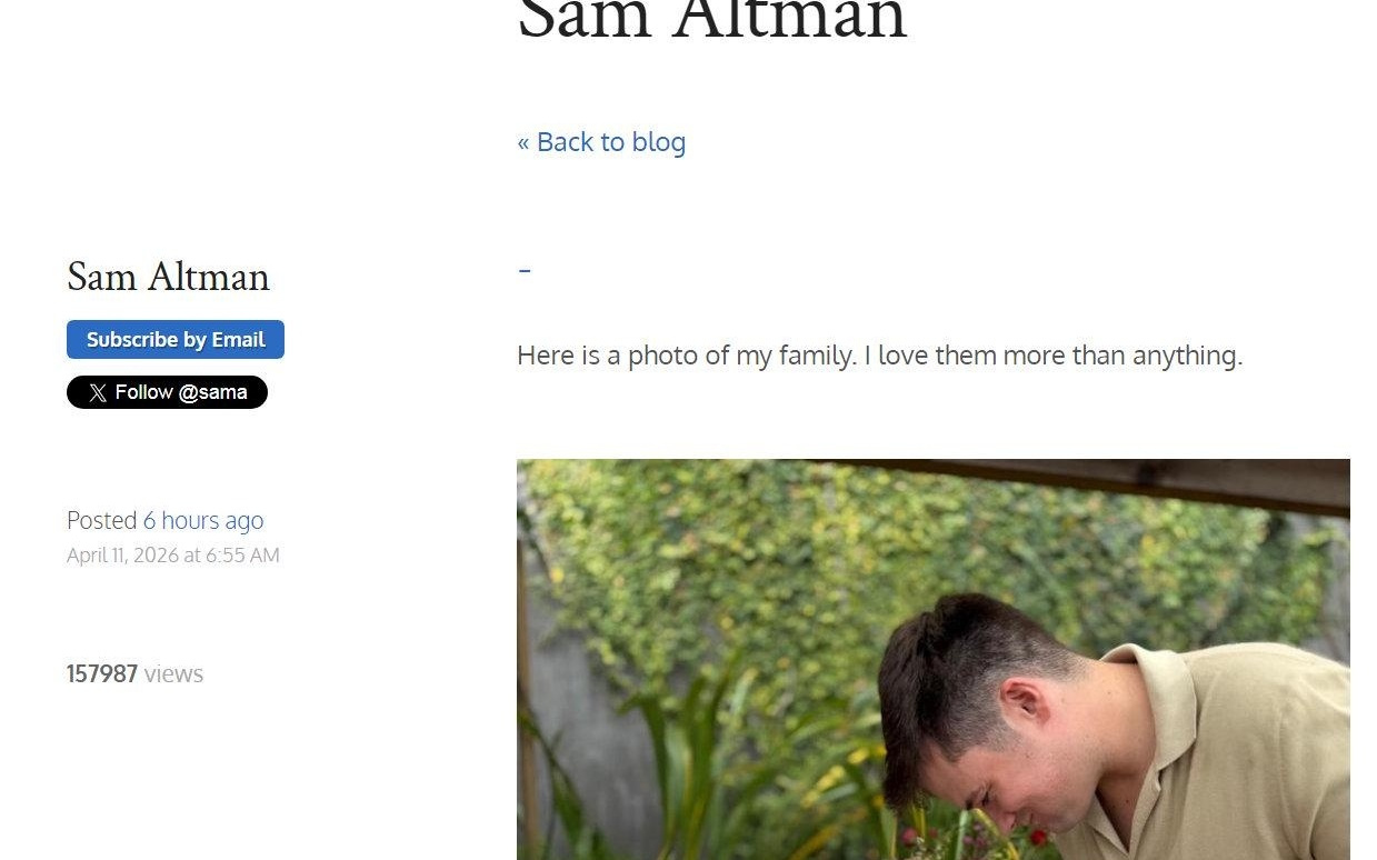 OpenAI CEO奥尔特曼住宅被袭击，嫌疑人曾威胁烧毁OpenAI总部大楼