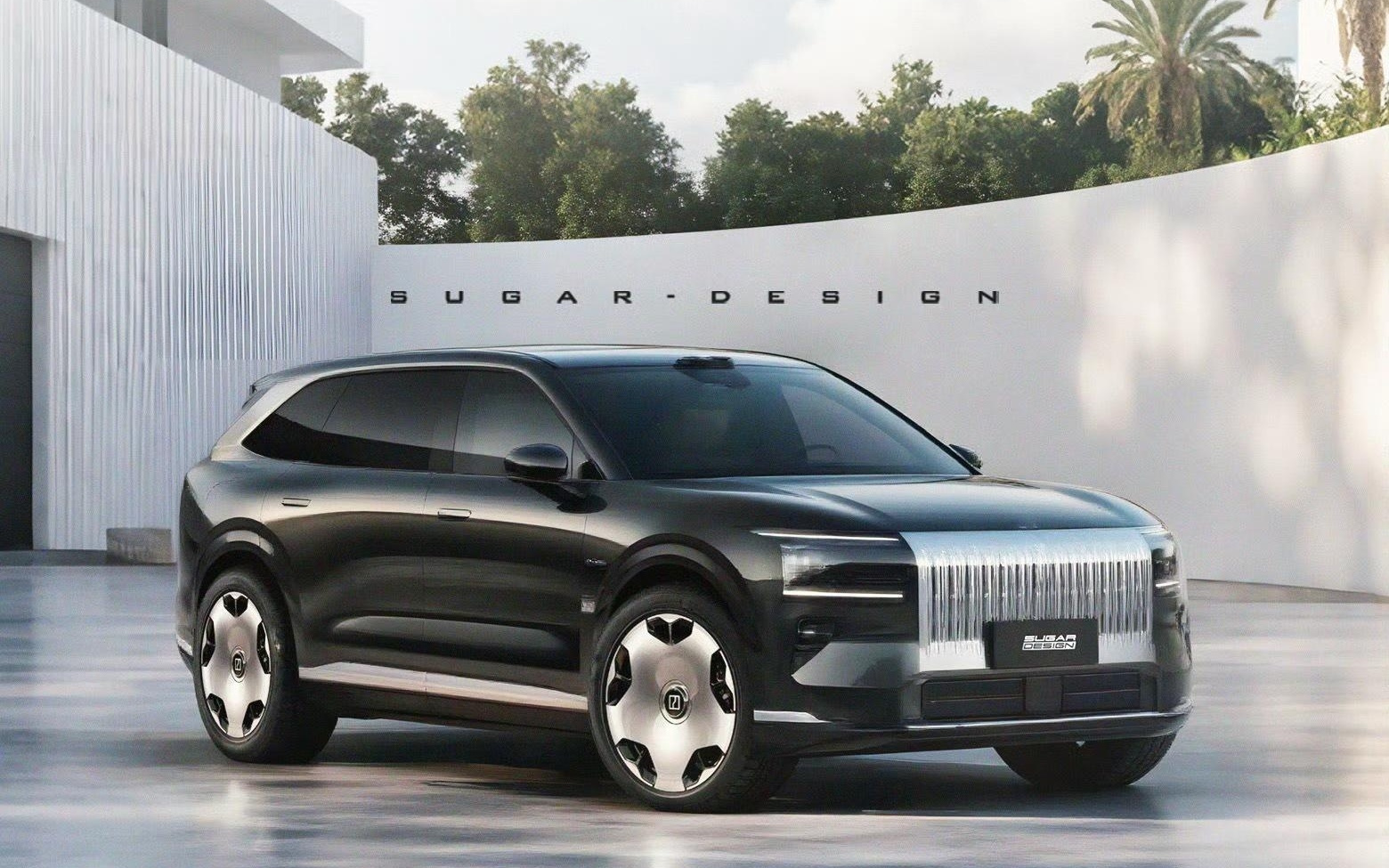 极氪另一款大尺寸 SUV 新车 8X 谍照曝光，今年 Q4 发布