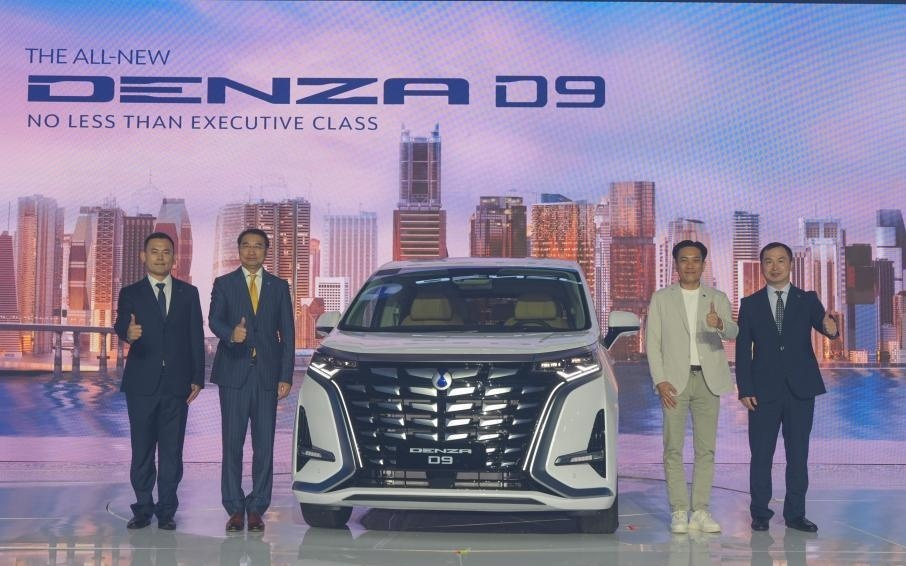 比亚迪腾势品牌正式登陆菲律宾市场，全新D9亮相