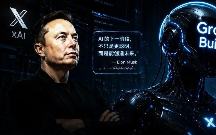 马斯克甩出两张王牌，Grok Build杀入AI编程