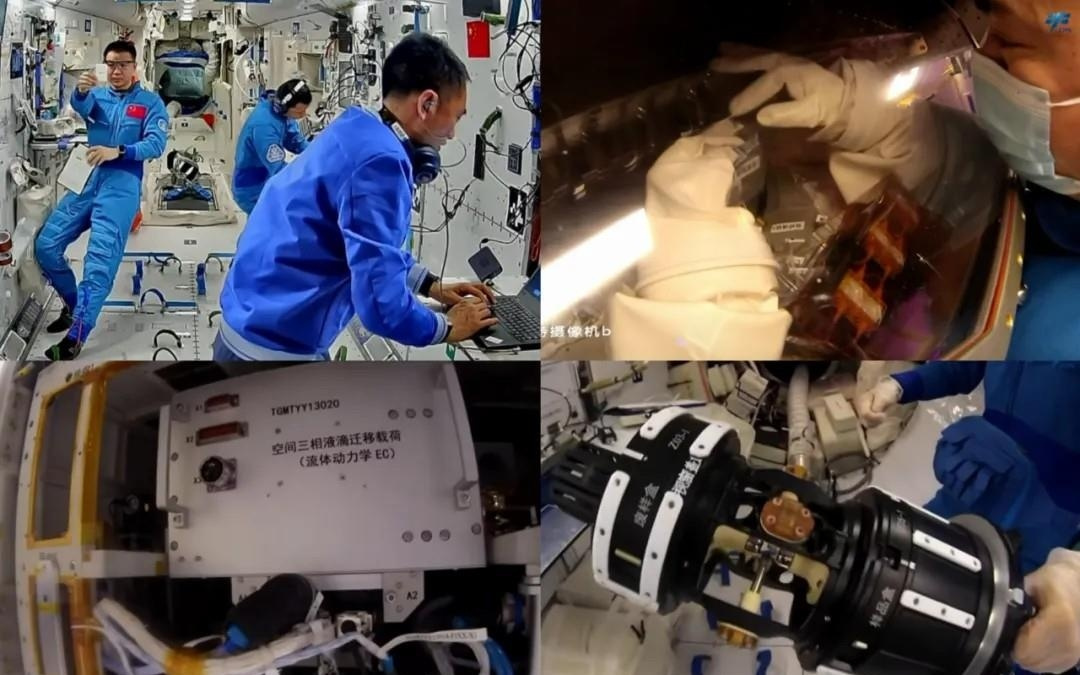 “太空快递”签收后航天员在忙什么？中国空间站多领域新实验上线