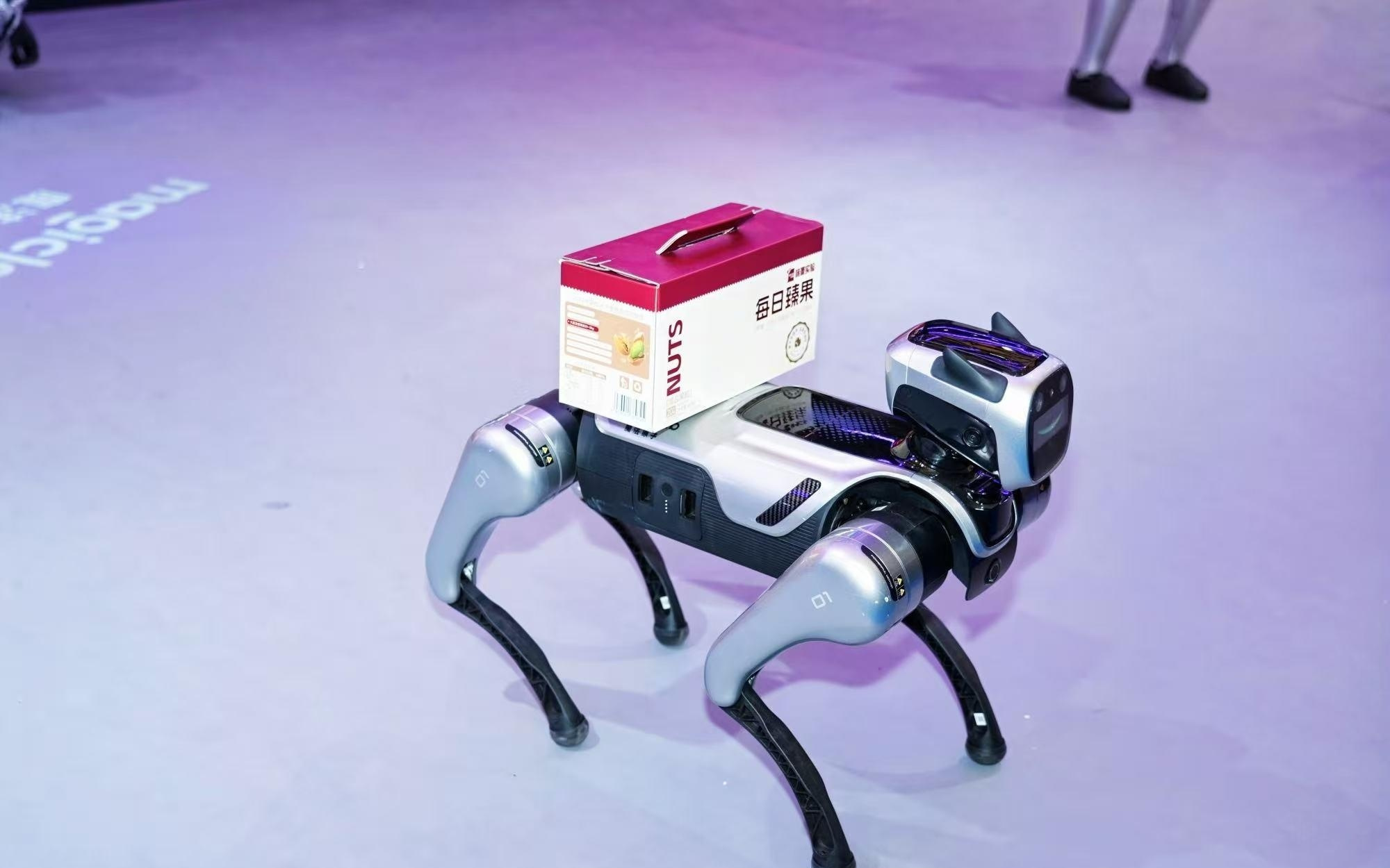 春晚机器人来AWE啦！魔法原子春晚同款斩获智慧生活奥斯卡