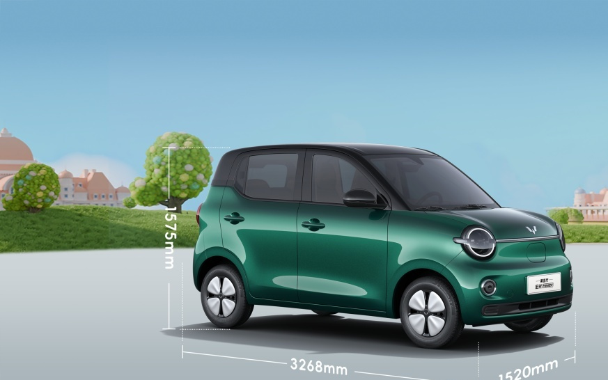 第五代五菱宏光MINIEV将于3月下旬上市:四门四座号称同级唯一
