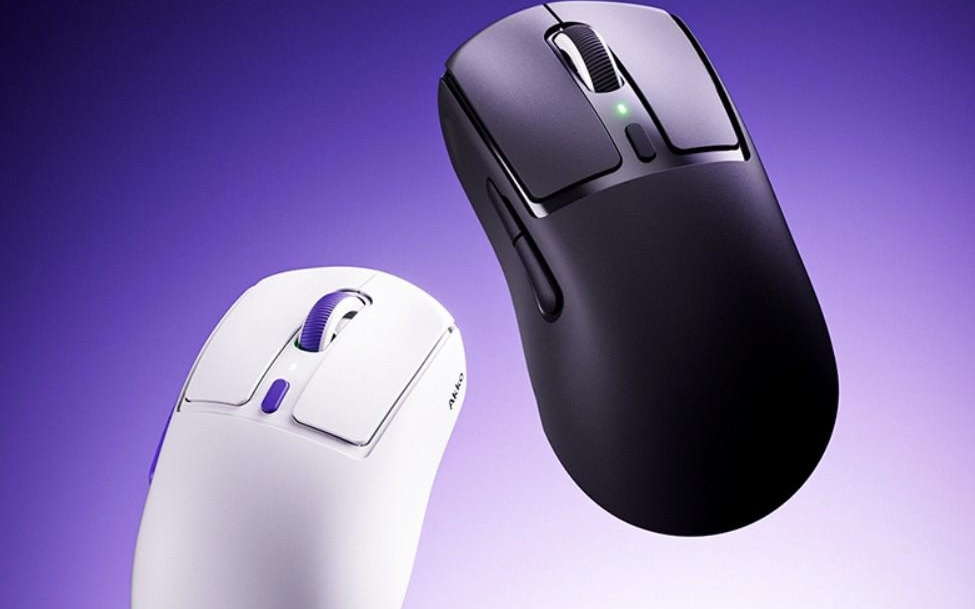 Akko推出泰坦N9系列鼠标，采用中大手型右手人体工学设计