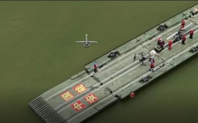 尾座式无人机亮相高原山区防灾救灾演习