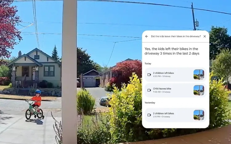 谷歌Home新增实时搜索功能:Gemini已能理解摄像头实时画面