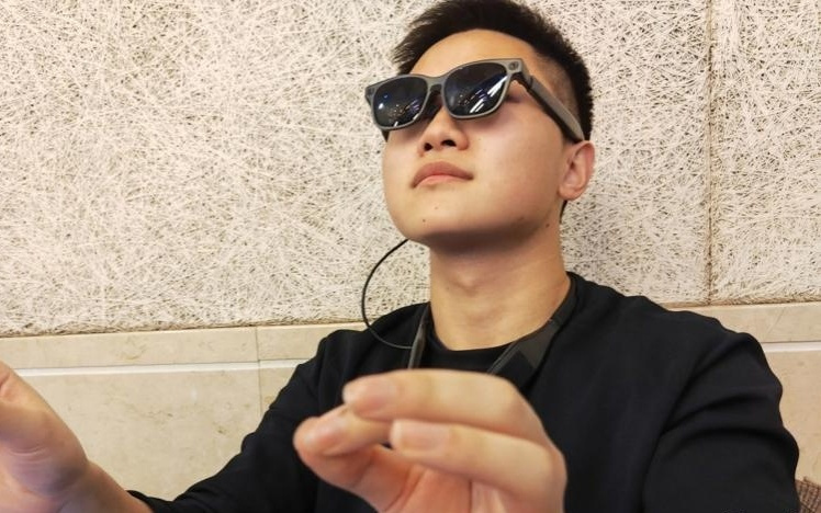 今天“世界冥想日”，在這樣的亭子里，AI來幫人類“智造”情緒價值