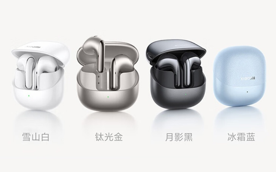 小米圆形智能手表/ Buds 6耳机预约，本月见