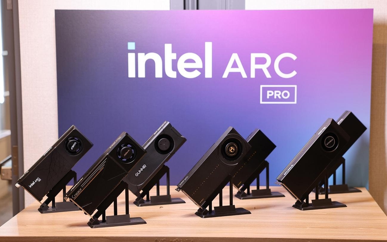 英特尔发布8629显卡驱动：为Arc Pro B70 / B65提供游戏支持