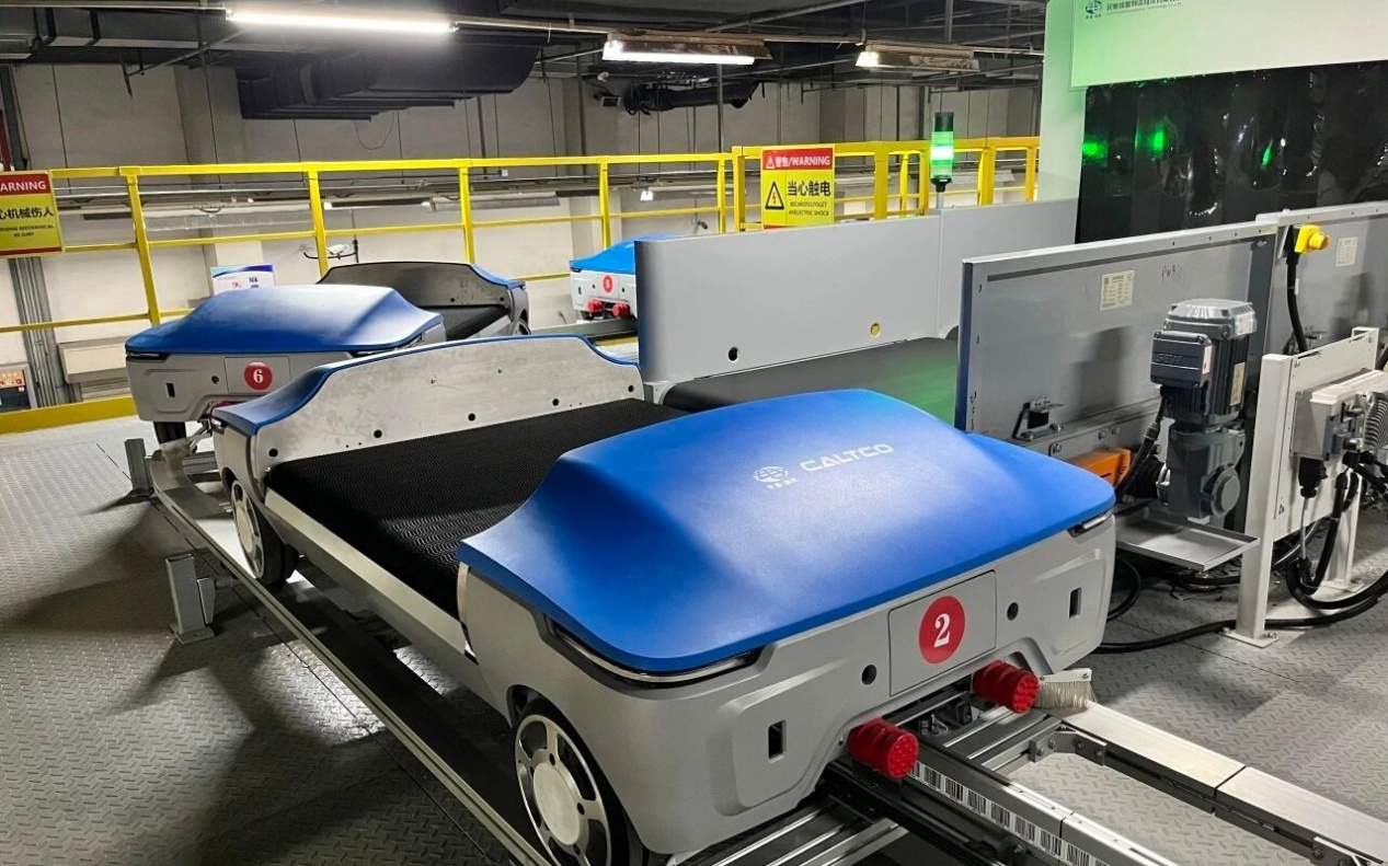 国内首套自主研发DCV自动分拣系统投用