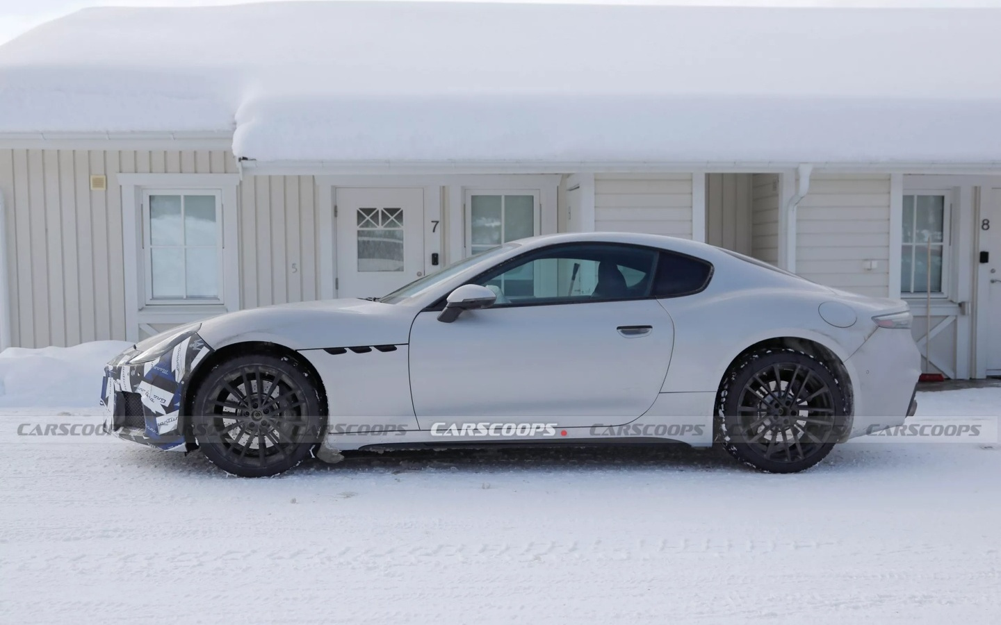 玛莎拉蒂GT跑车GranTurismo和GranCabrio中期改款路测图曝光