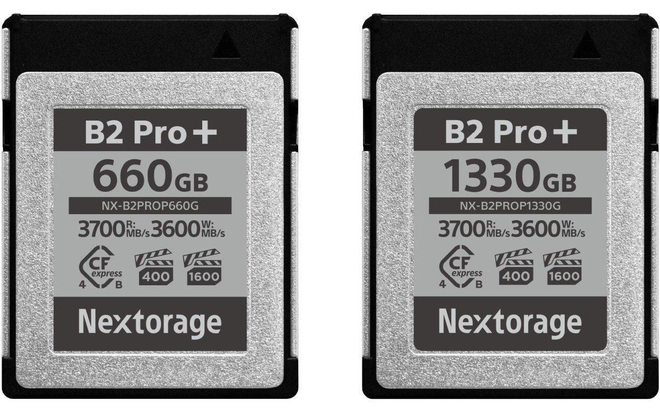 Nextorage推NX-B2PRO+系列CFe B卡,首发VPG1600 + VPG400