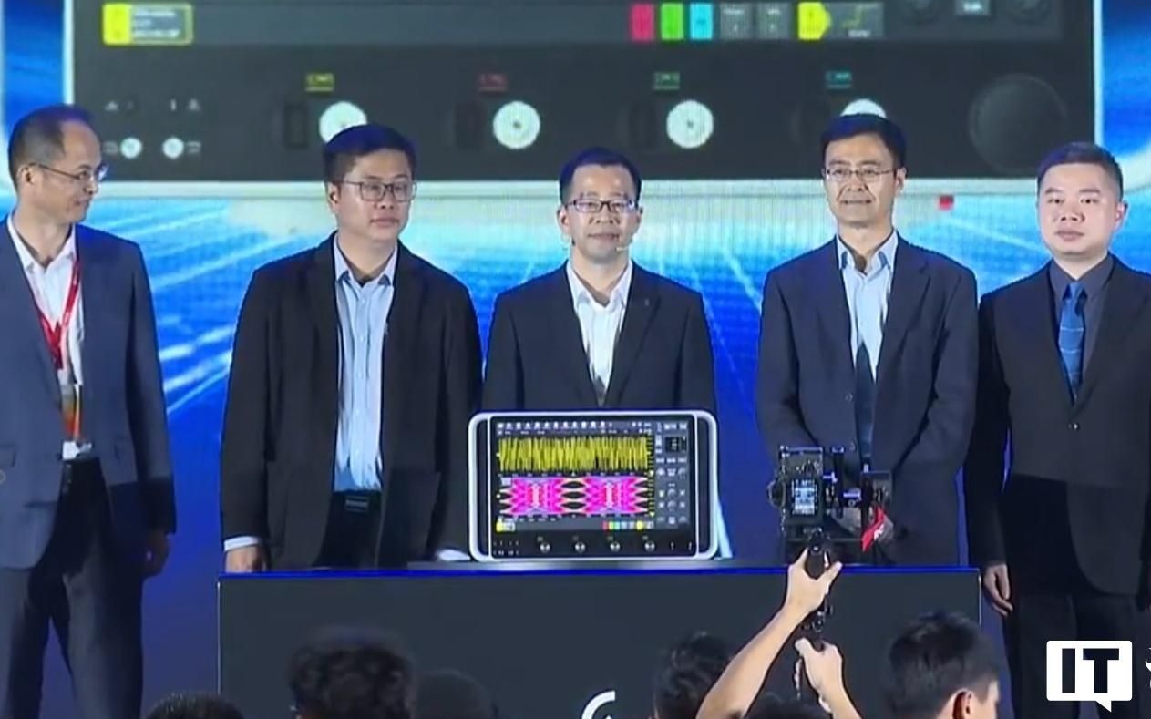 新凯来子公司万里眼 90GHz 超高速实时示波器发布，性能全球第二