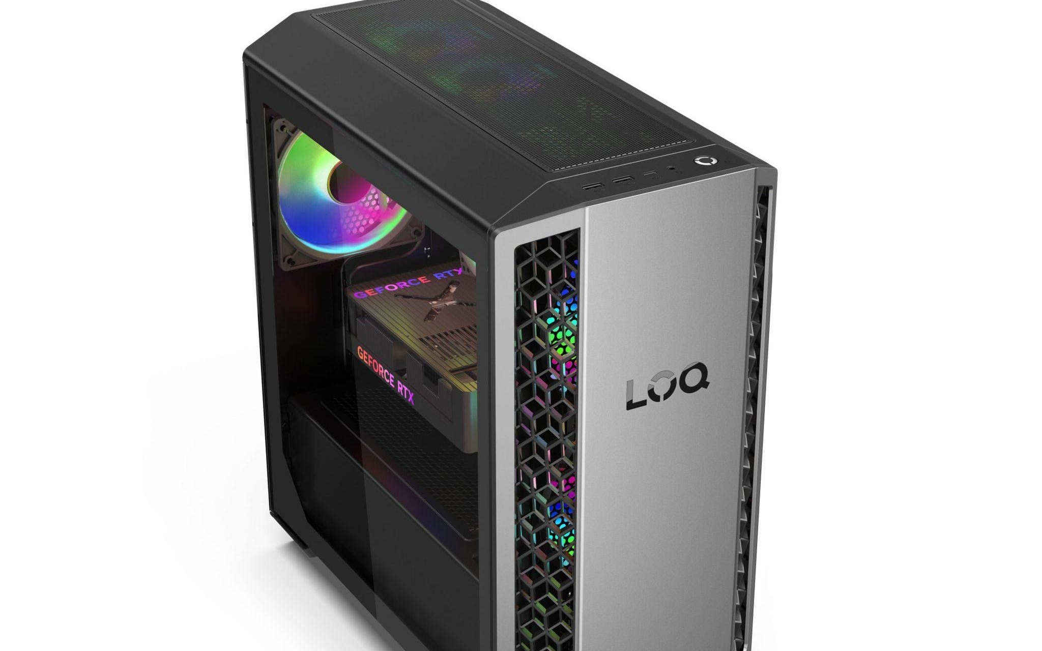 联想推出 LOQ Tower 26ADR10 整机：锐龙 7 8745HX + RTX 5070 Ti