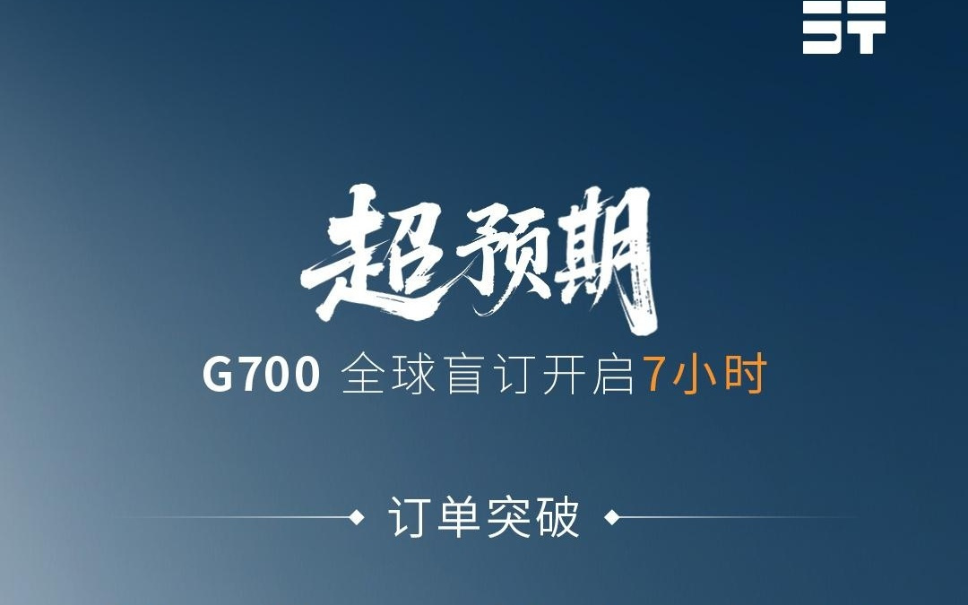 奇瑞豪华电混越野SUV捷途纵横G700盲订7小时，订单突破21076台