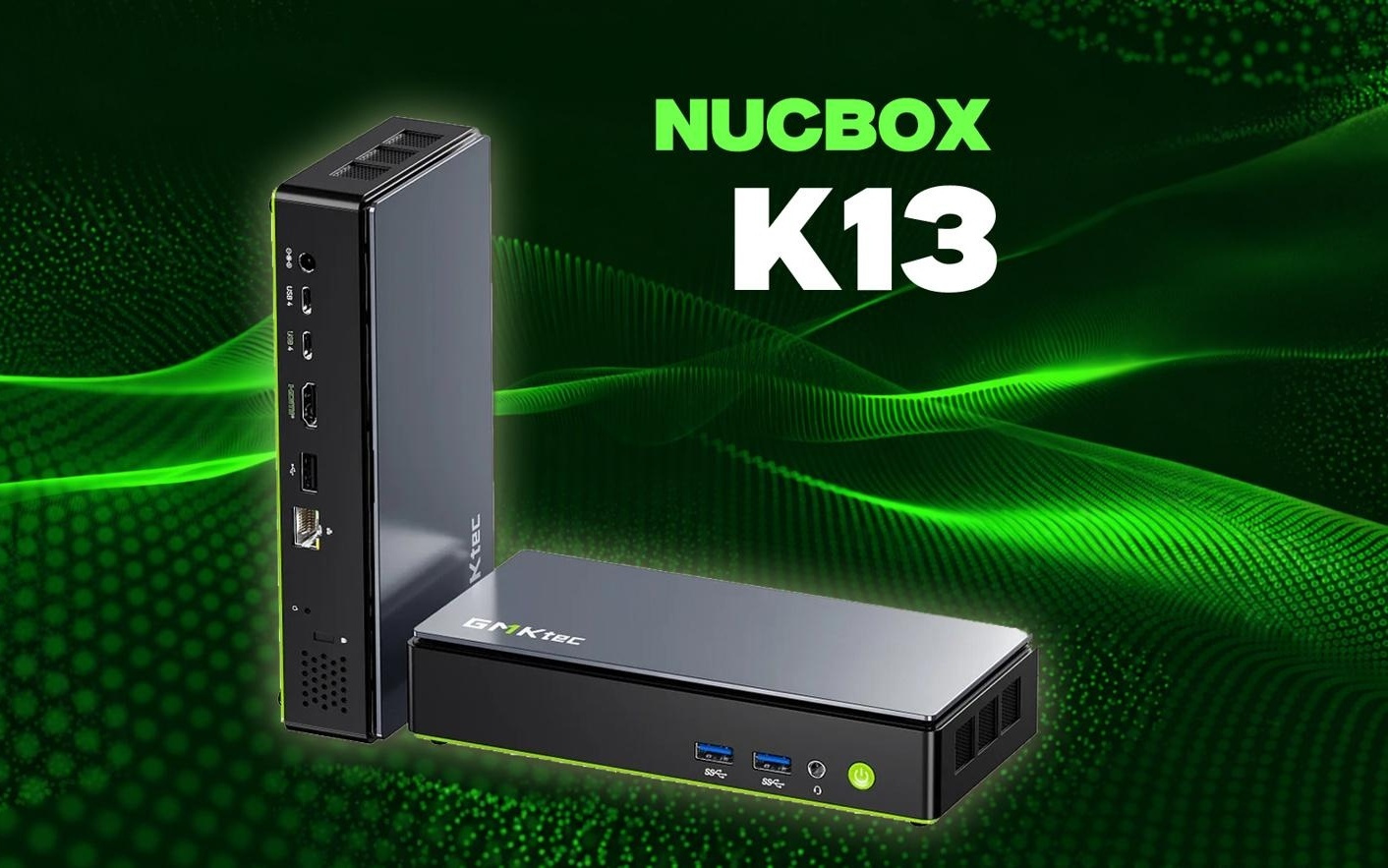 极摩客NucBox K13迷你主机发布,首款搭载5Gb以太网口