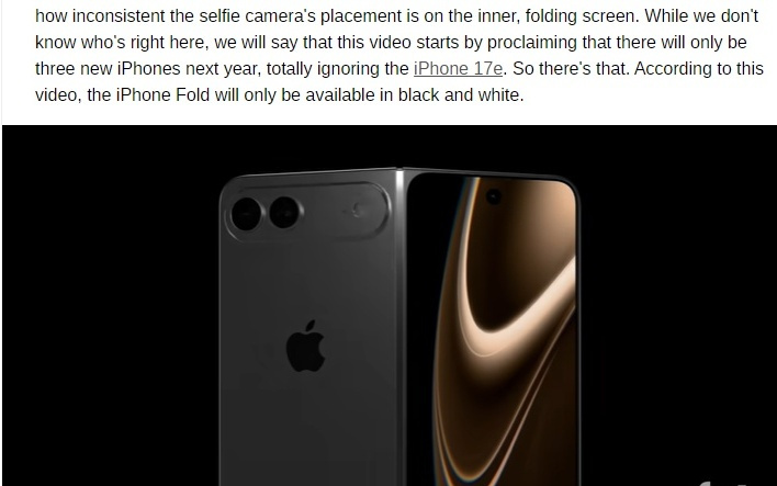 蘋果首款折疊屏手機再曝料，哪些信息值得信