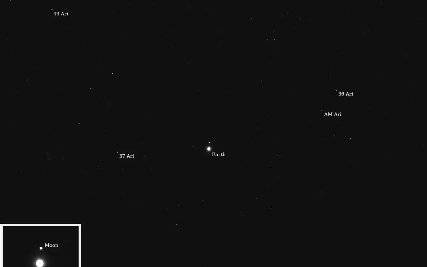 “灵神星号”探测器成功校准相机：从2.9亿公里外拍摄地球与月球