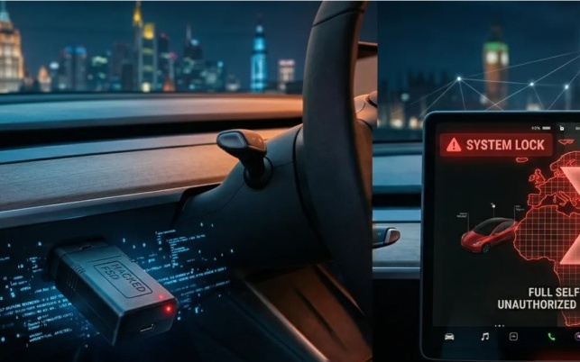 特斯拉警告“越狱"车主：找黄牛买智驾权限，随时可能被禁用