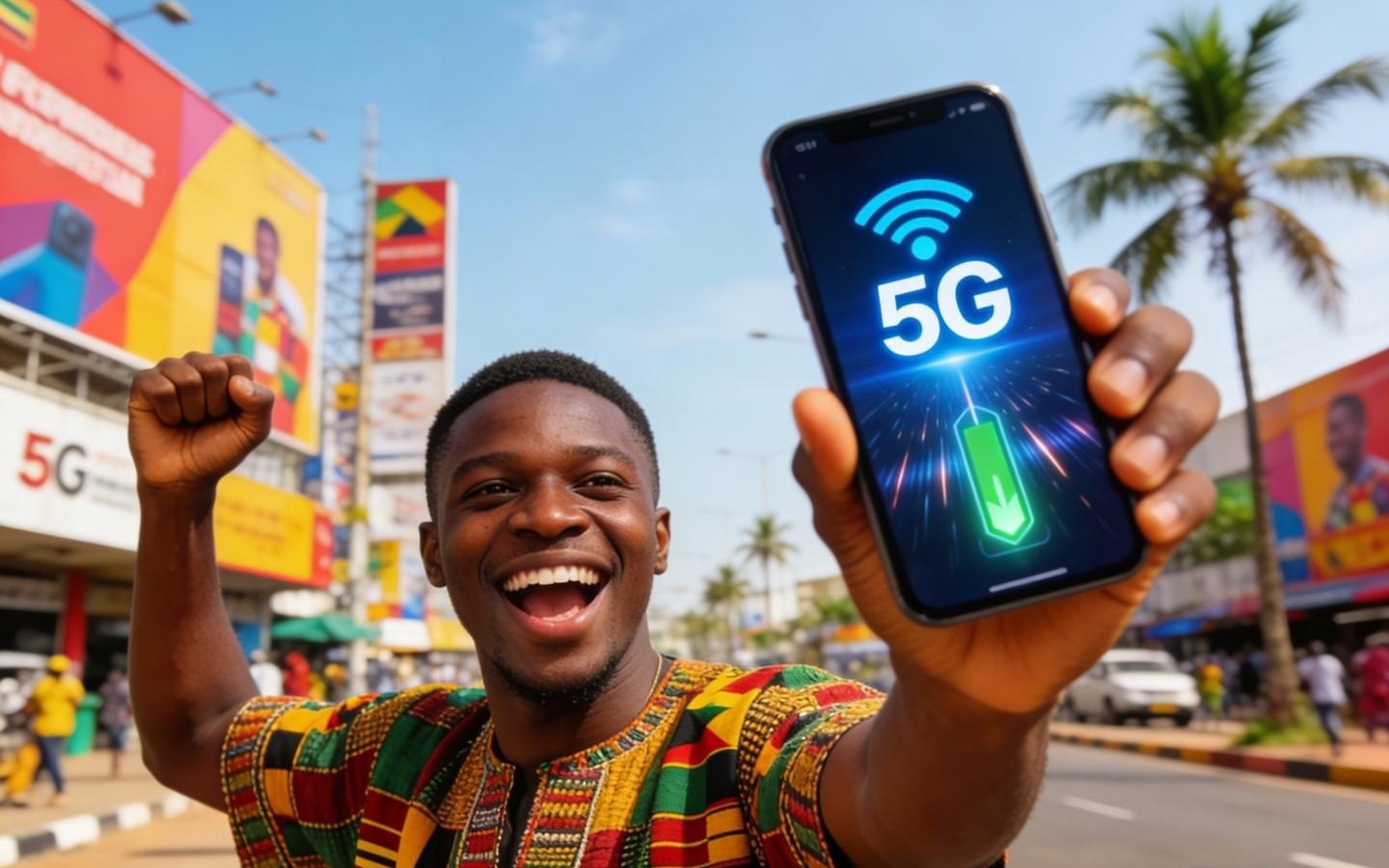 加纳首个5G网络启动运营,力争年内实现全国70%覆盖率