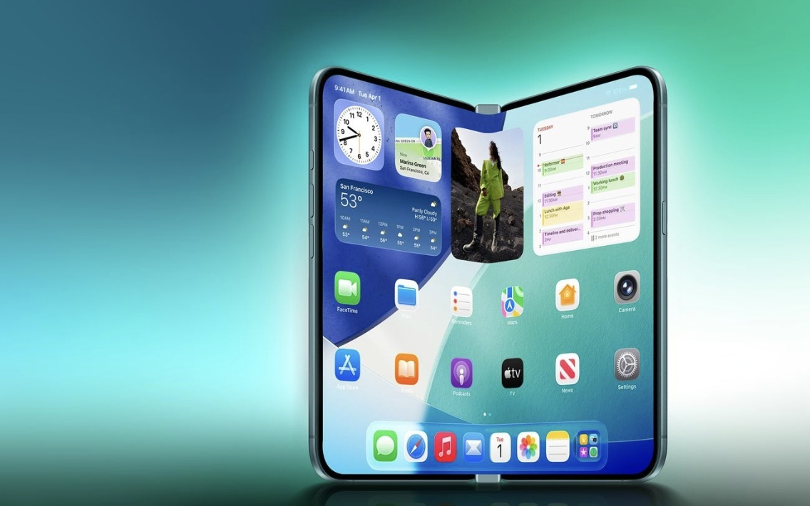 分析师：苹果首款大折叠手机iPhone Fold预计今年12月发货