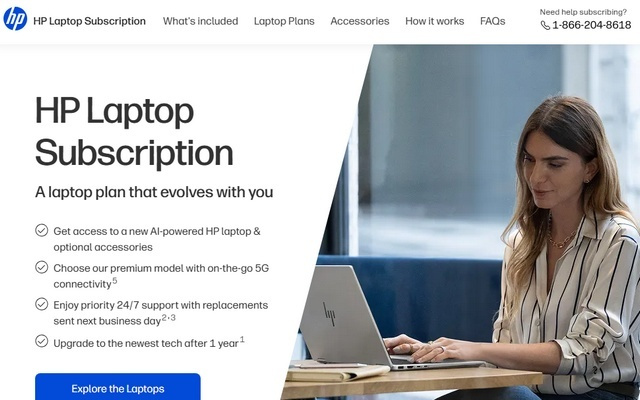 惠普在美国试水“租电脑”：月付制、一年起租，违约金比新机贵