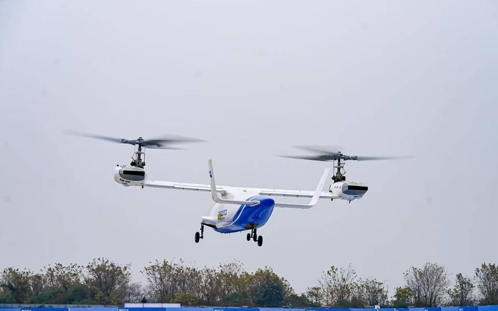 “四川造”全球首款6吨级倾转旋翼机首飞 关键技术获里程碑突破