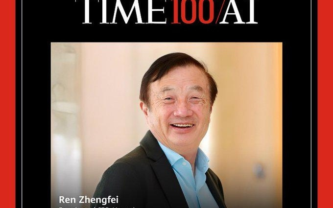 华为任正非入选《时代》“TIME100 AI 2025”全球AI百大人物榜单