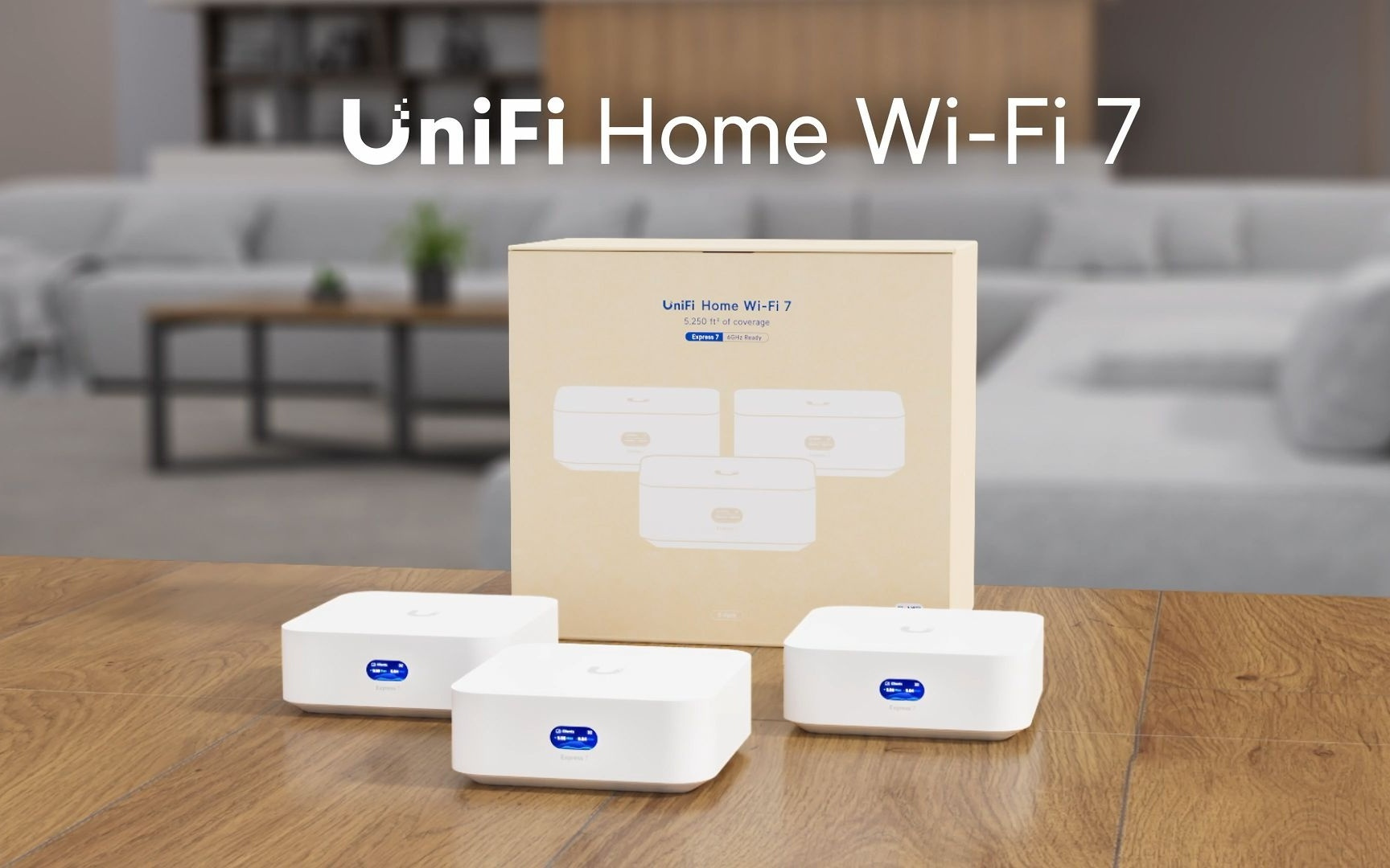 Ubiquiti推出UniFi Home WiFi 7全屋解决方案,主打便捷易用